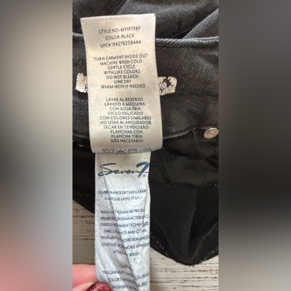 Women’s Seven7 Distressed Denim High Rise Skinny Jeans - Picture 15 of 15